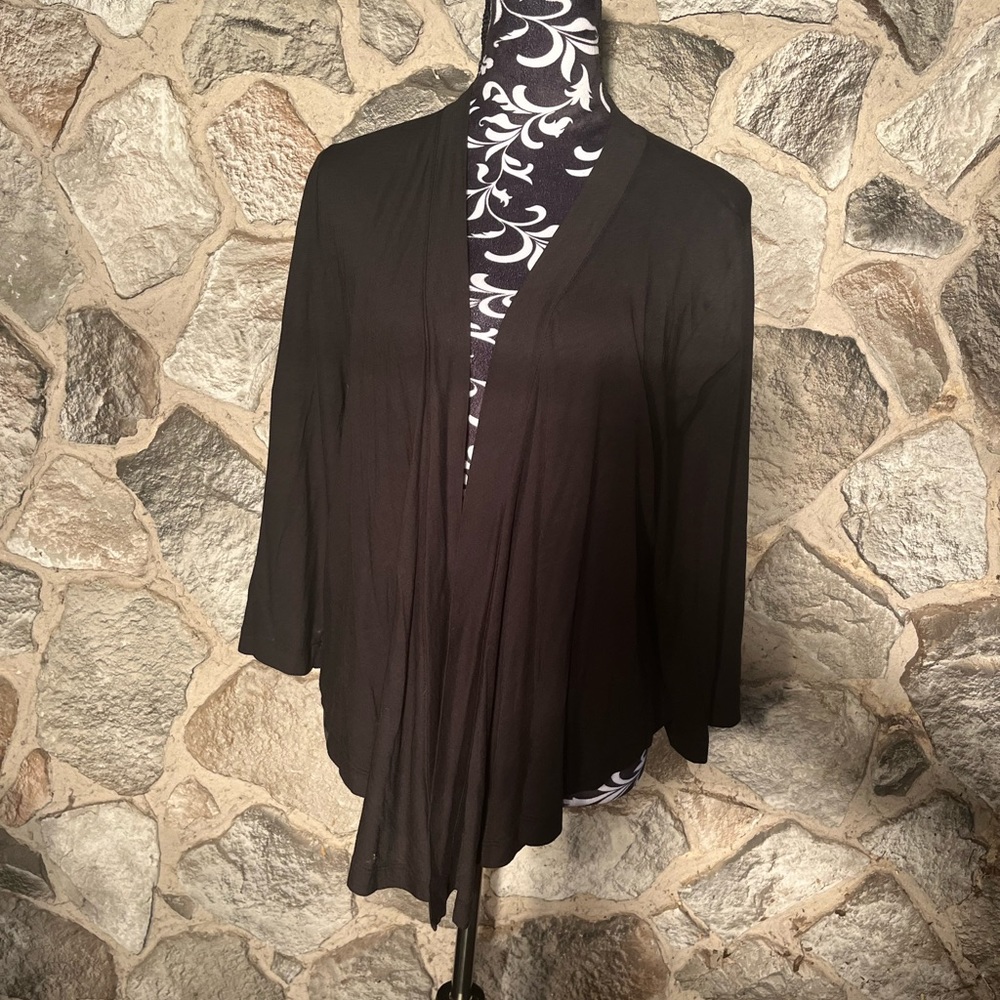 Three Dots Black Cardigan S